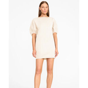 STAUD Didi Dress Ivory White Size Large NWT MSRP: $295
